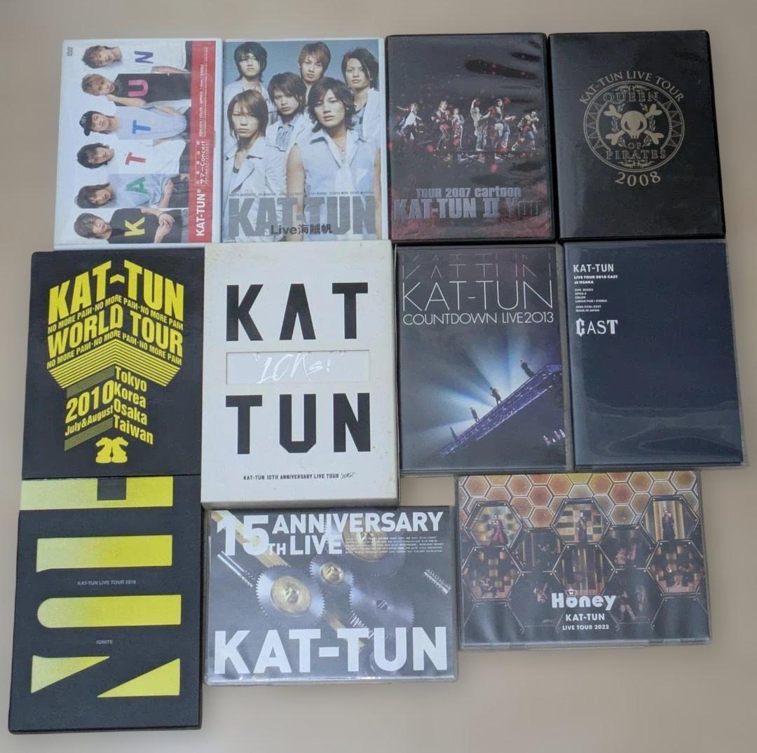 KAT-TUN 亀梨和也 CD DVD 32点 大量セット 初回限定盤 未開封有