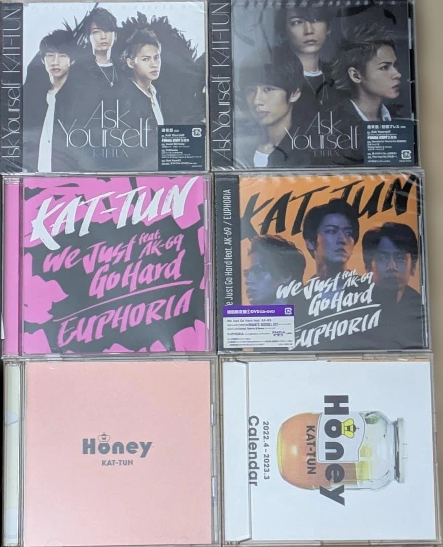 KAT-TUN 亀梨和也 CD DVD 32点 大量セット 初回限定盤 未開封有