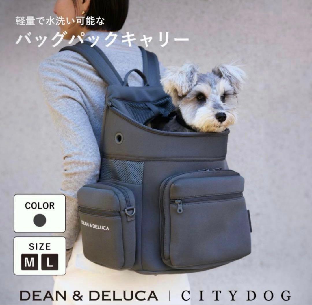 DEAN & DELUCA バックパックキャリー　Mサイズ グレー