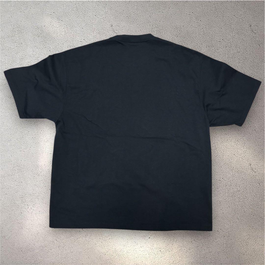 ENNOY ロゴTシャツ Lネイビー