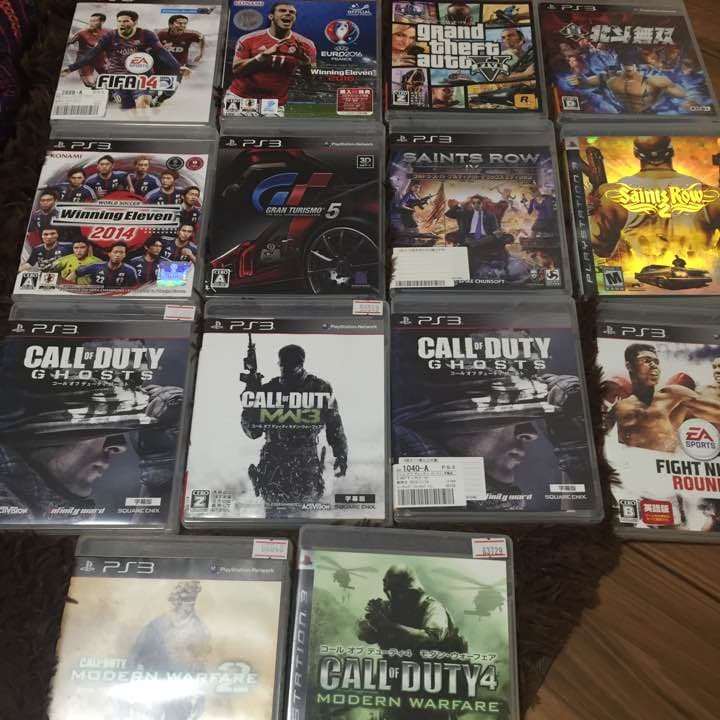 ps3 ソフト まとめ売り。