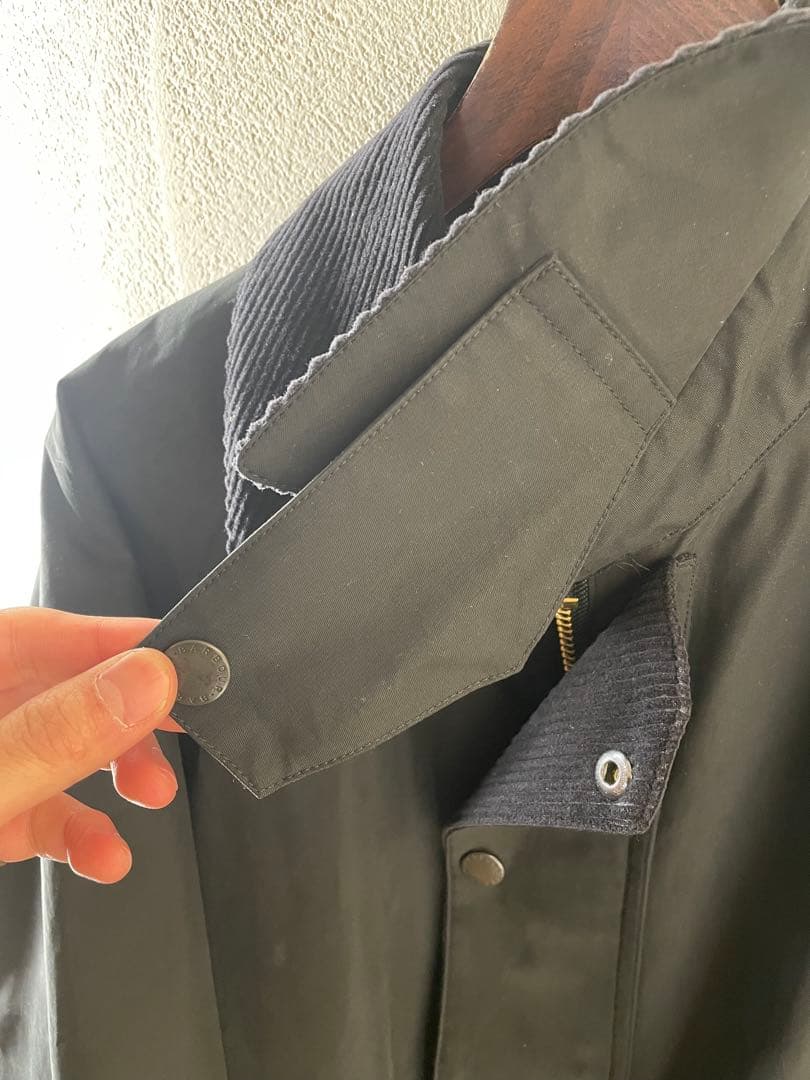 BARBOURx /別注トランスポート 【バックベント】入りタグ有　ノンオイル