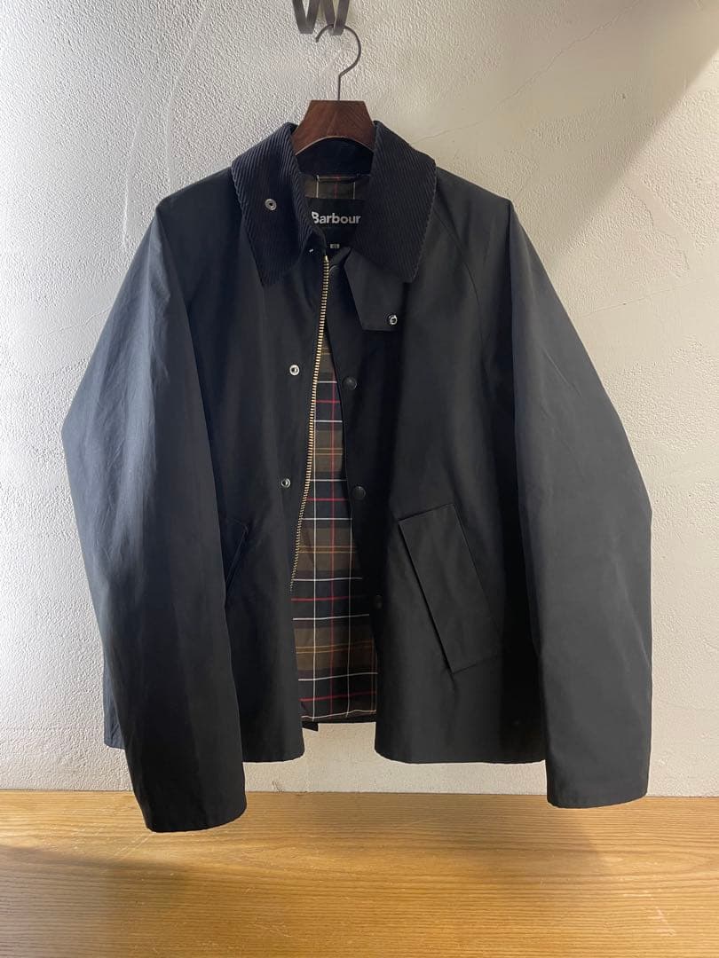 BARBOURx /別注トランスポート 【バックベント】入りタグ有　ノンオイル