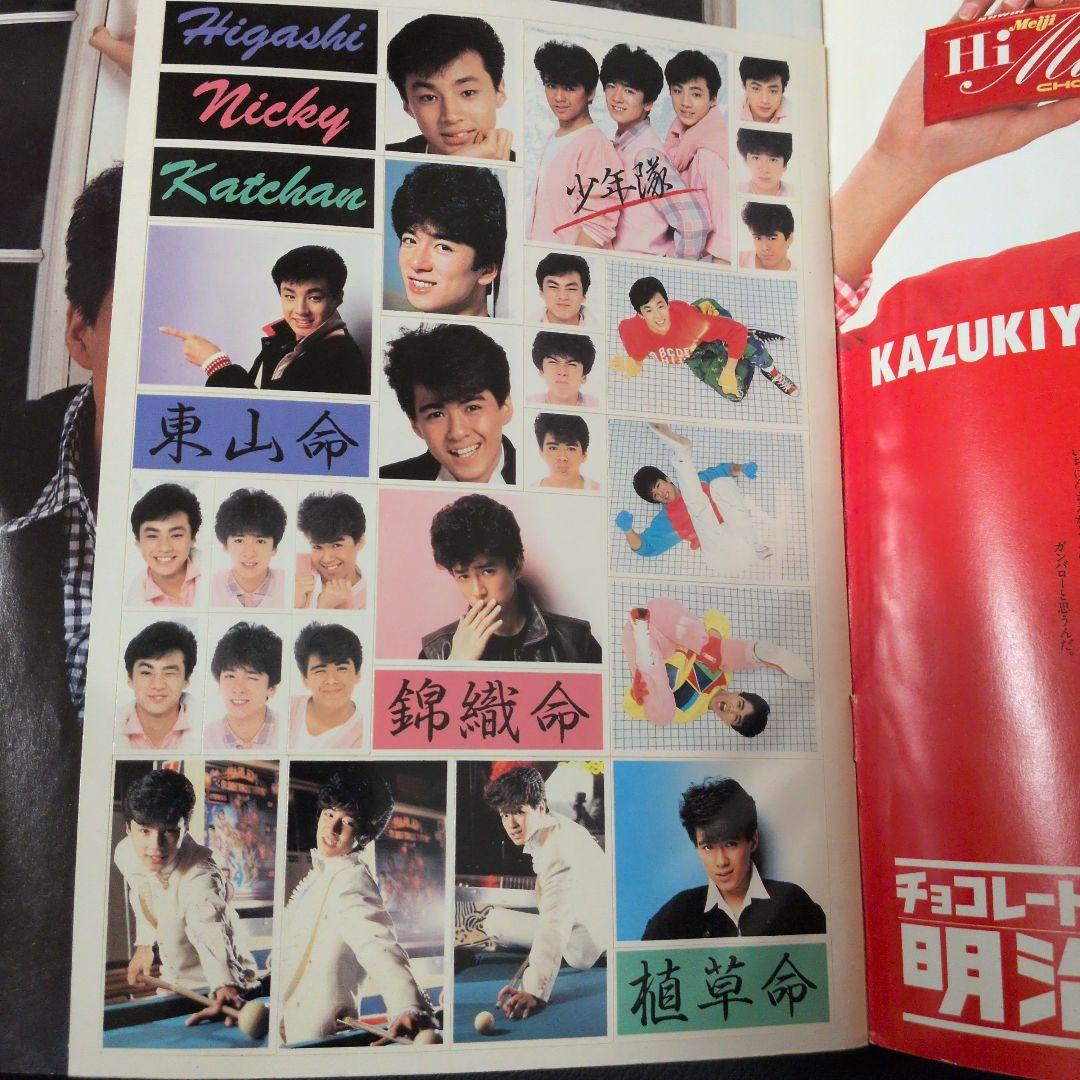 少年隊　写真集 ジャニーズ少年隊　シール付き