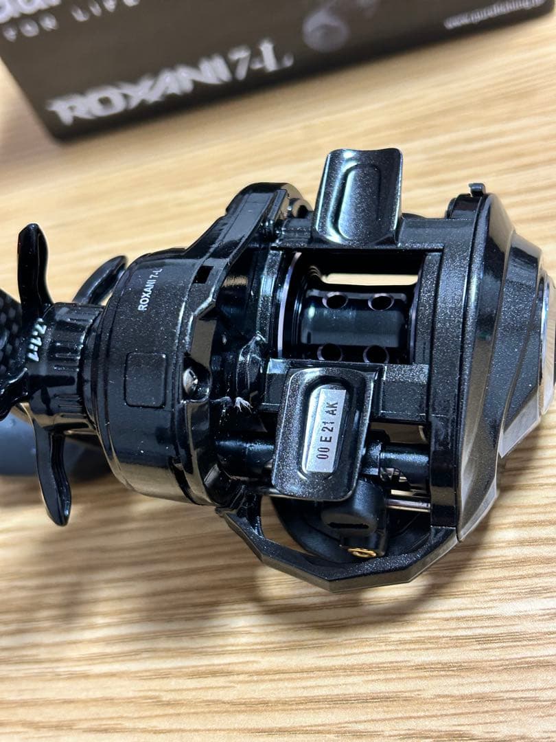 最終価格。アブガルシア！ロキサーニ7。左巻き。付属品完備。名機