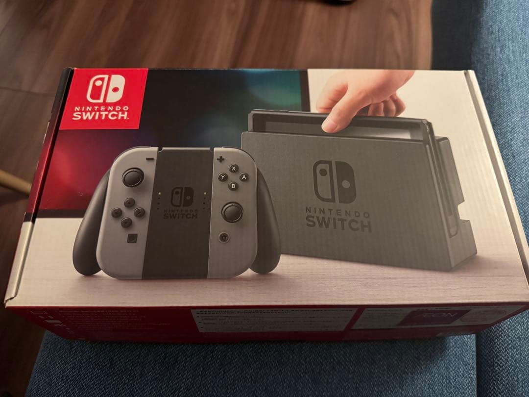 Nintendo Switch グレー 本体 完品 Joy-Con付き