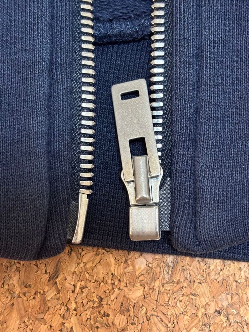 Maison Margiela14 レザー エルボーパッチ スウェット ブルゾン