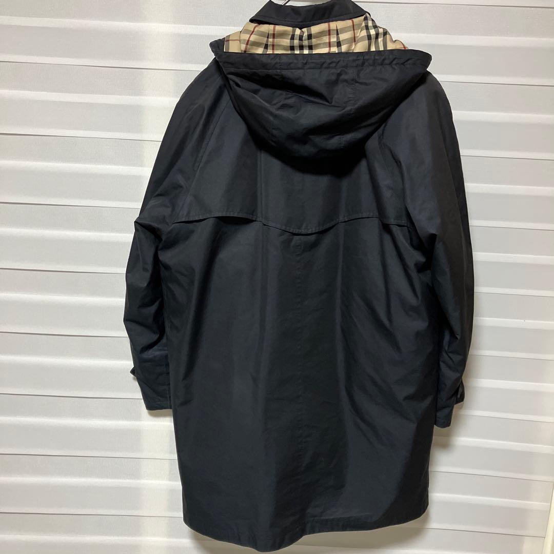 BURBERRY バーバリー ノバチェック コート インナー フード付き