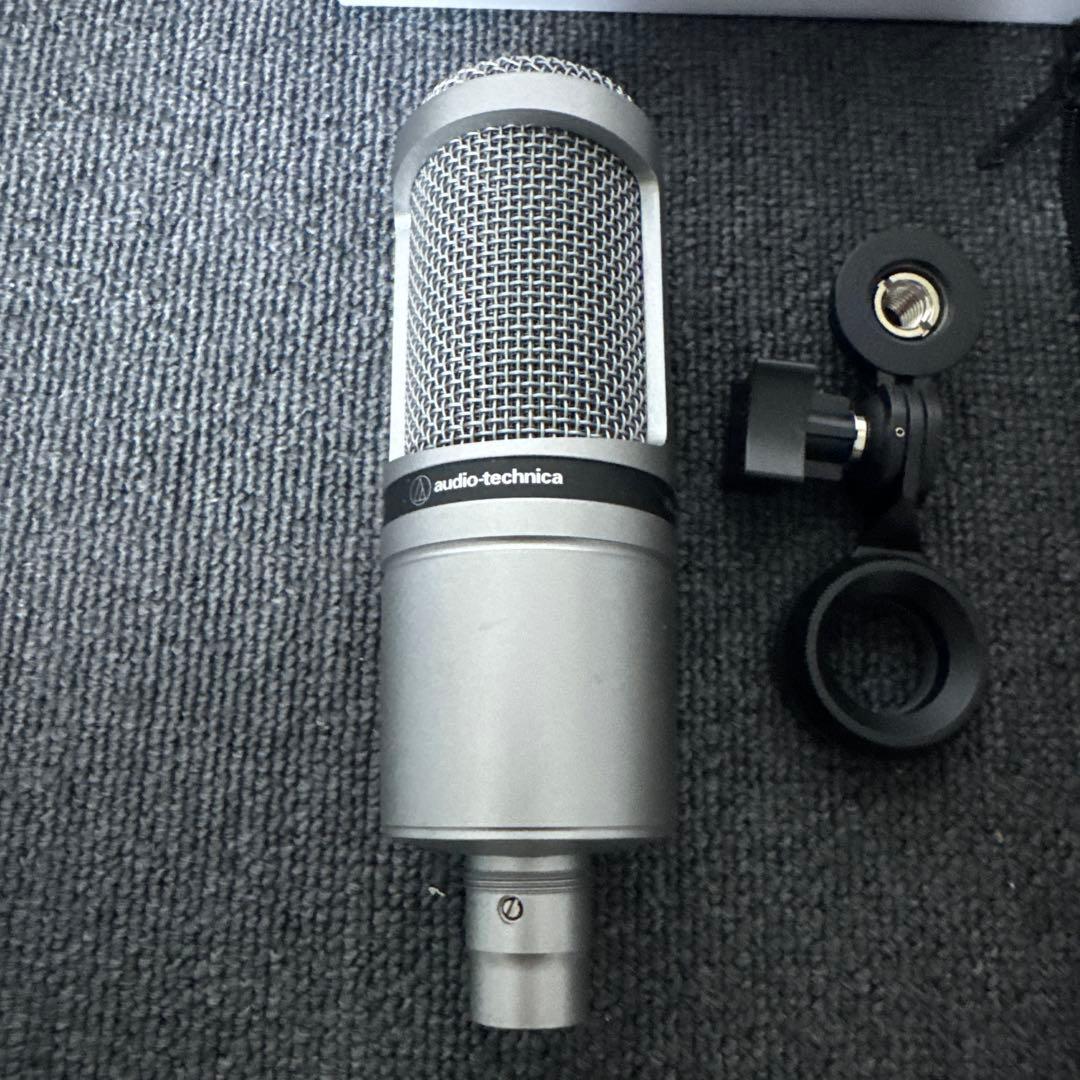 audio-technica AT2020 コンデンサーマイク ガンメタ