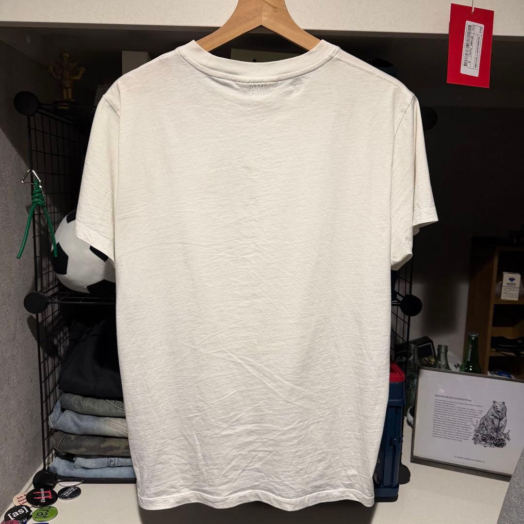 【正規品】Ami paris アミパリス　刺繍ロゴTシャツ