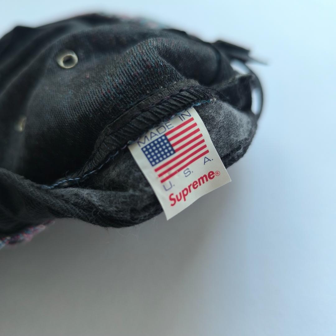 Supreme 6パネルキャップ usa製