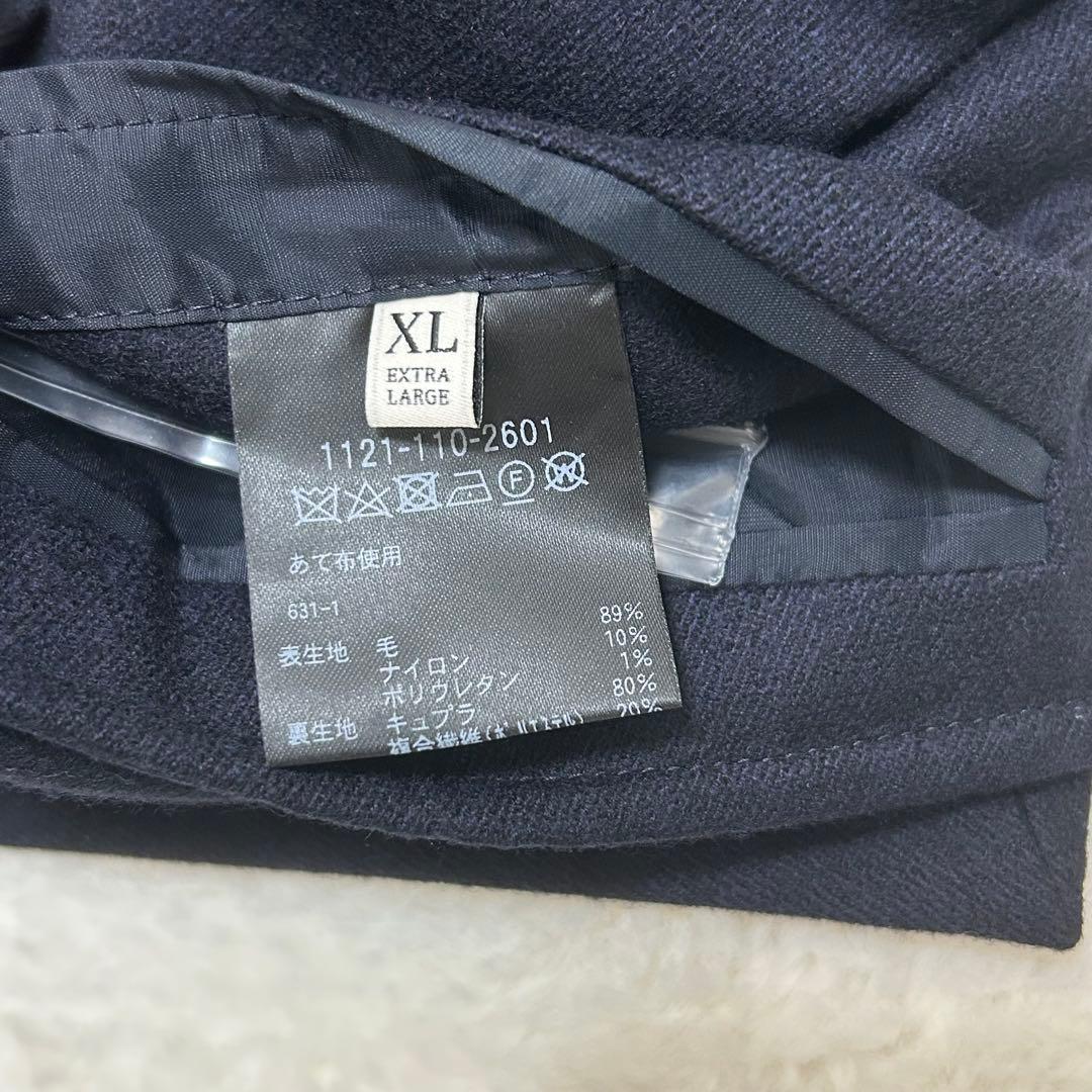 極美品✨ユナイテッドアローズ ストレッチ テーラードジャケット ネイビー XL