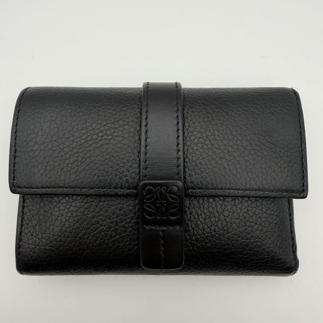 ロエベ LOEWE 財布 スモールバーティカルウォレット ファスナー 三つ折り