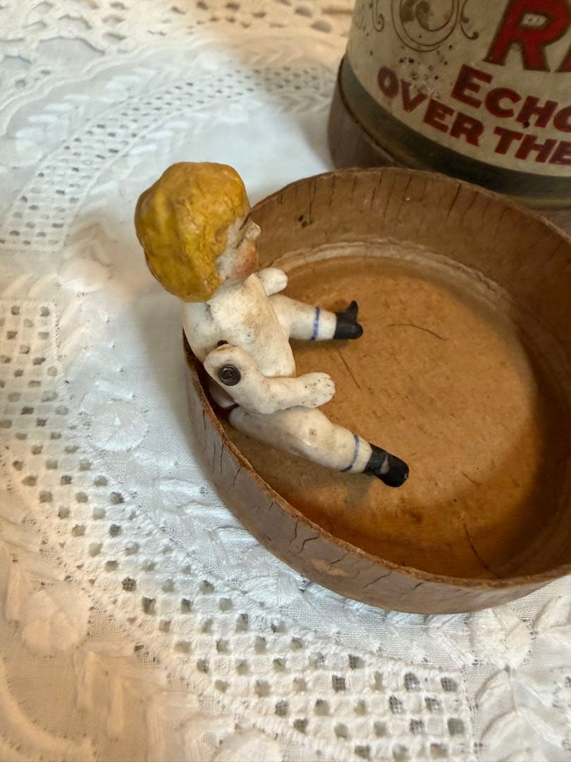 希少 膝曲げ Limbach ビスクドール ドイツ アンティーク ミニョネット