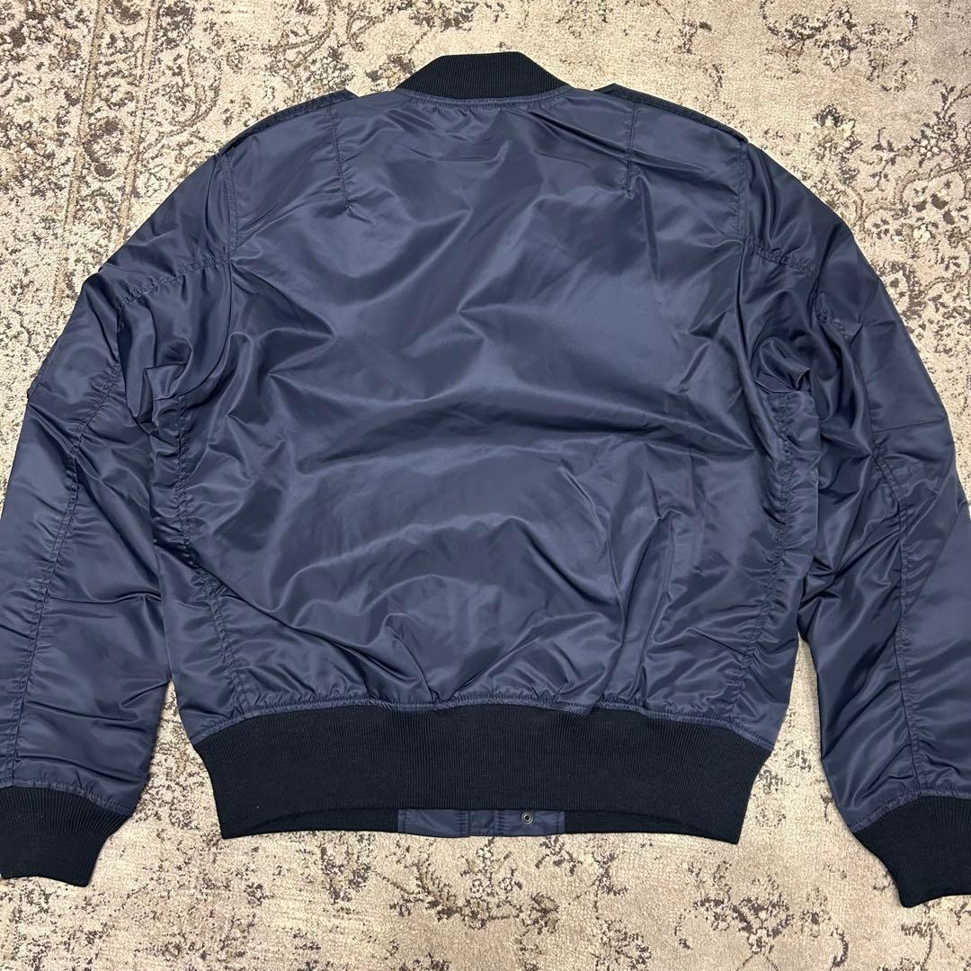 【希少2XL★美品】AVIREX　L-2A　フライトジャケット　ネイビー