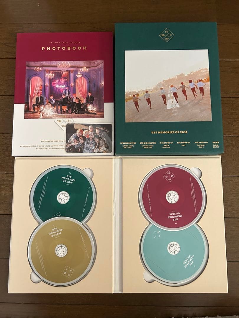 BTS MEMORIES OF 2016 DVDセット