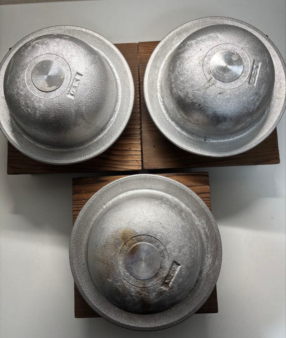 トキワ アルミ釜めしセット 3個 ほぼ新品