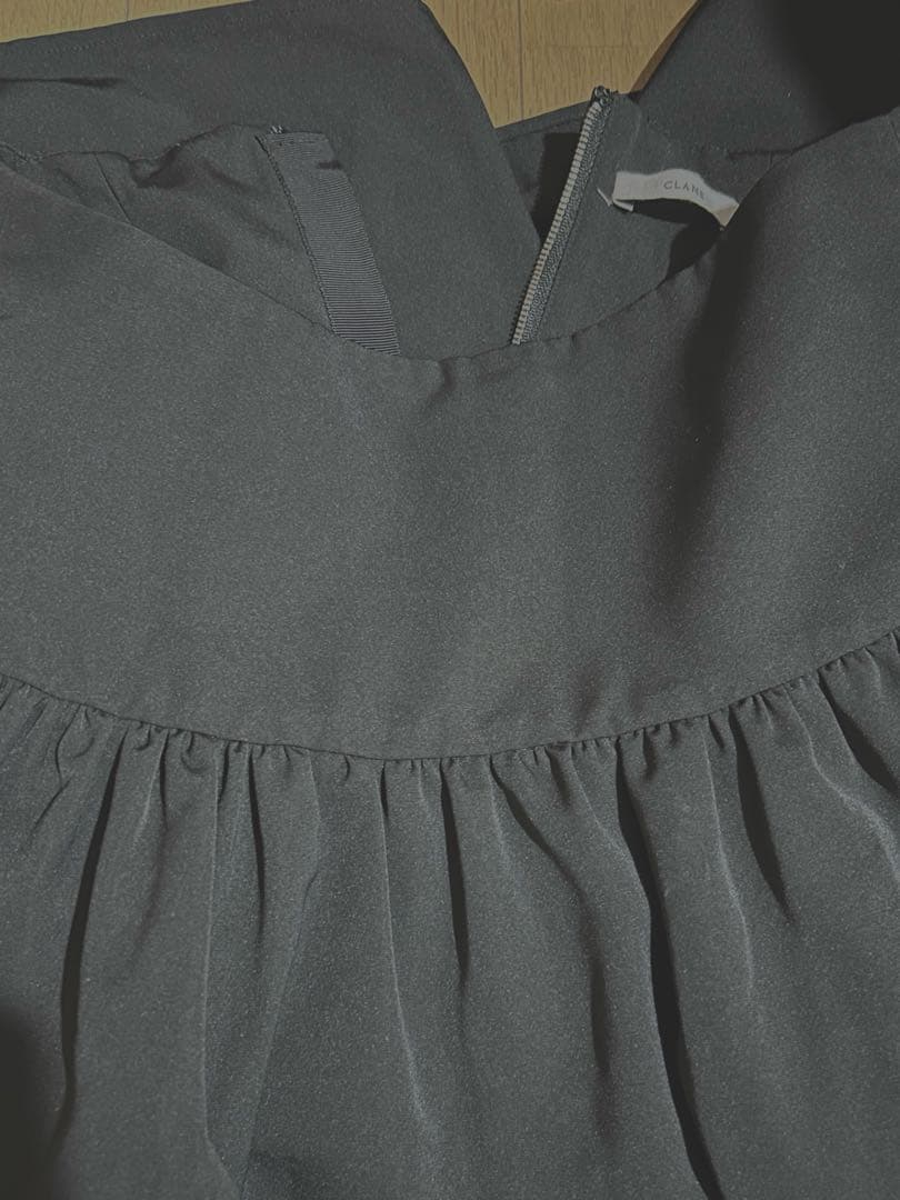 スカート CLANE GATHERED VOLUME SKIRT