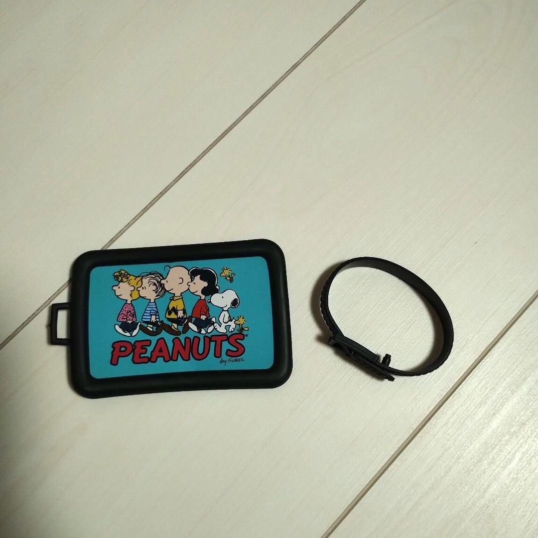 スヌーピー 中型キャリーカート　付属品付き　ブラック　スーツケース　旅行