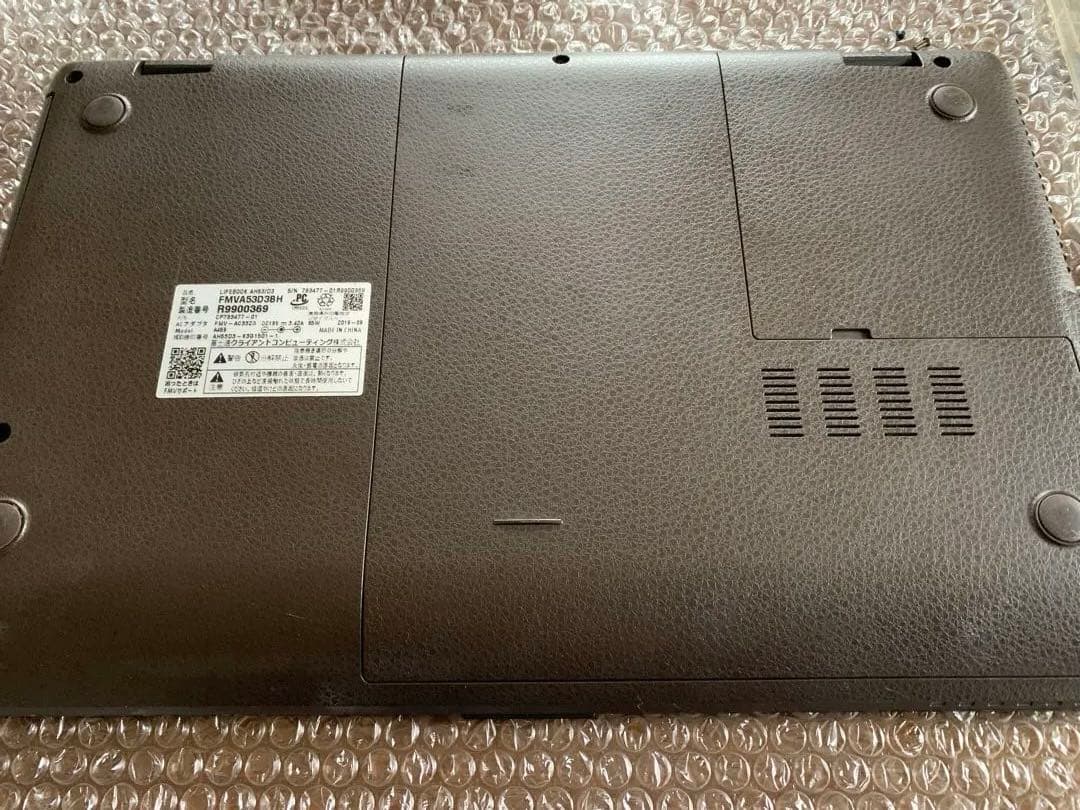 Fujitsu LIFEBOOK AH53/D3 ジャンク品
