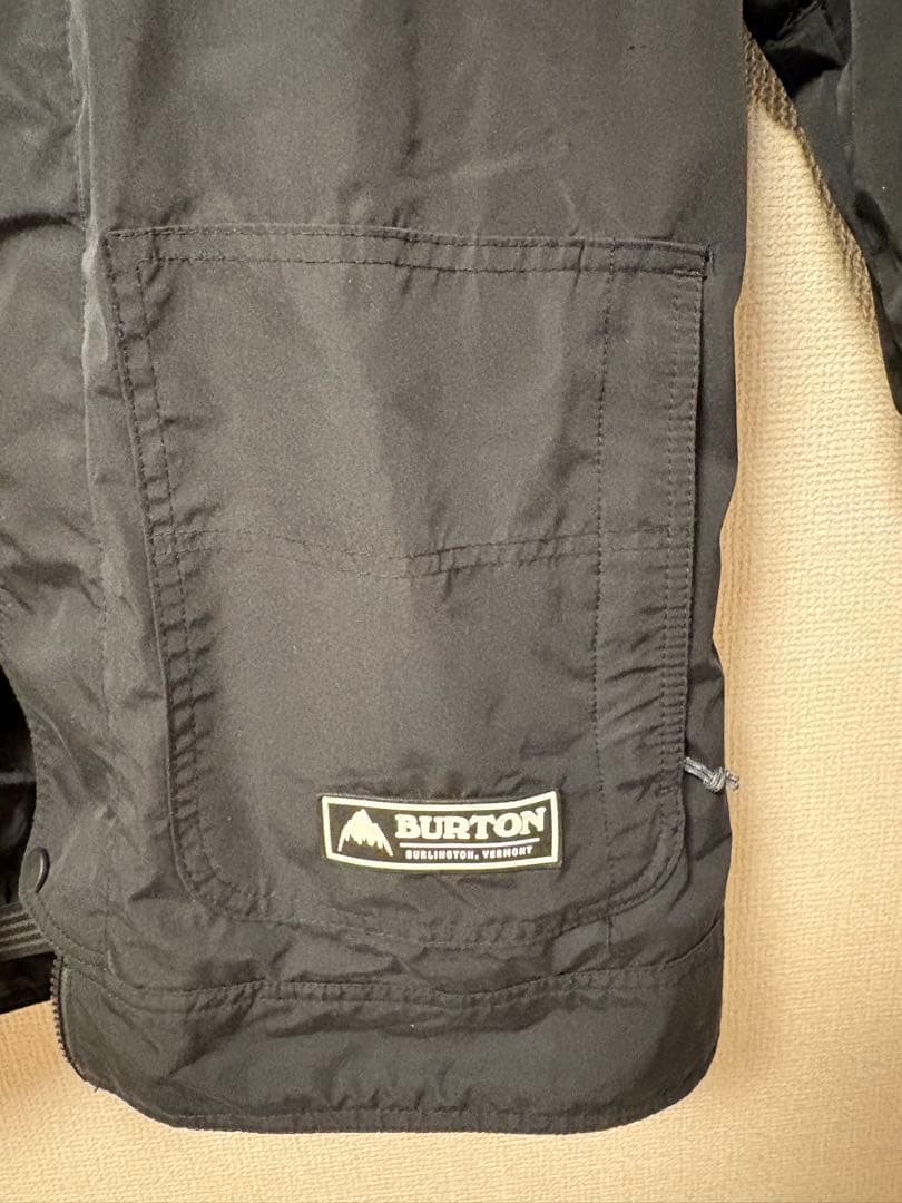 【最終値下げ】Burtonスノーボードジャケット ブラックS ダンモア