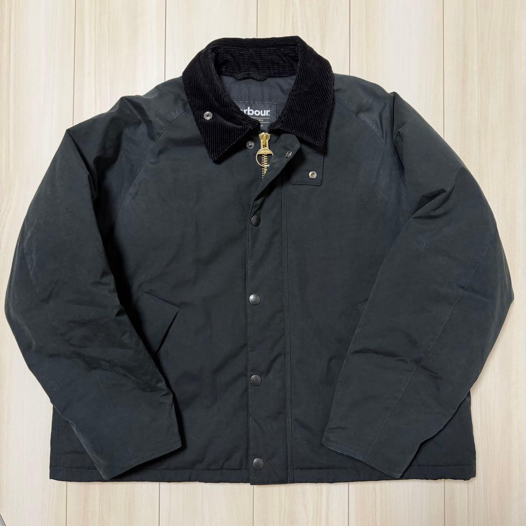 Barbour TRANSPORT PADDED JACKET 38 パデッド