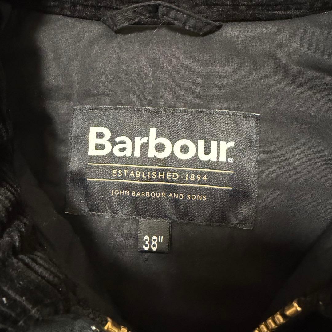 Barbour TRANSPORT PADDED JACKET 38 パデッド