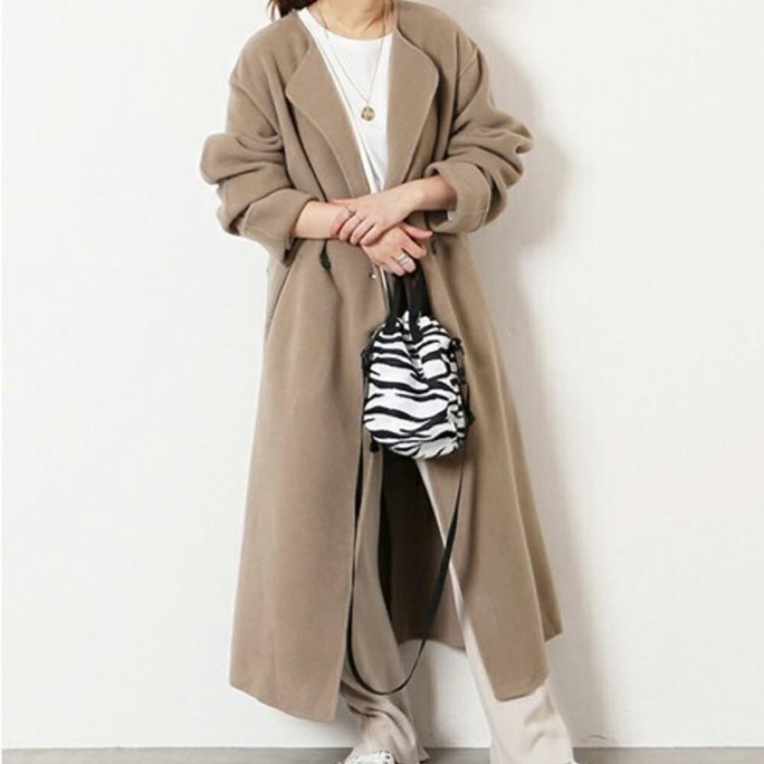 【美品】JOURNAL STANDARD スーパー140リバーガウンコート