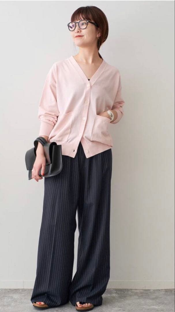 Spick and Span コットンハイゲージカーディガン　新品
