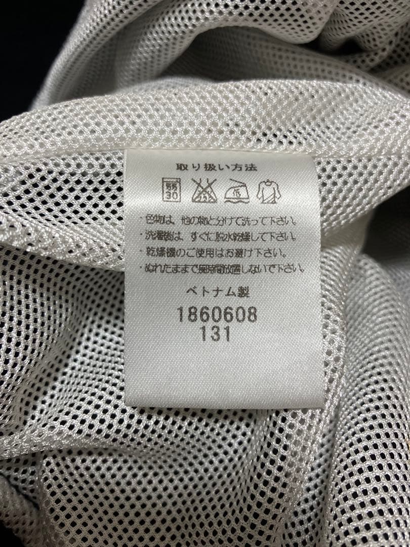 美品 Onitsuka Tiger ブルゾン ジャケット 黒 オニツカタイガー