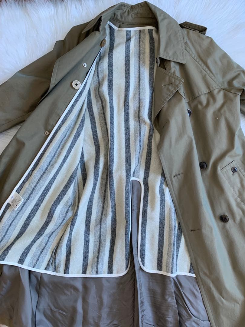 美品✨IENA カーキ トレンチコート　ライナー付き