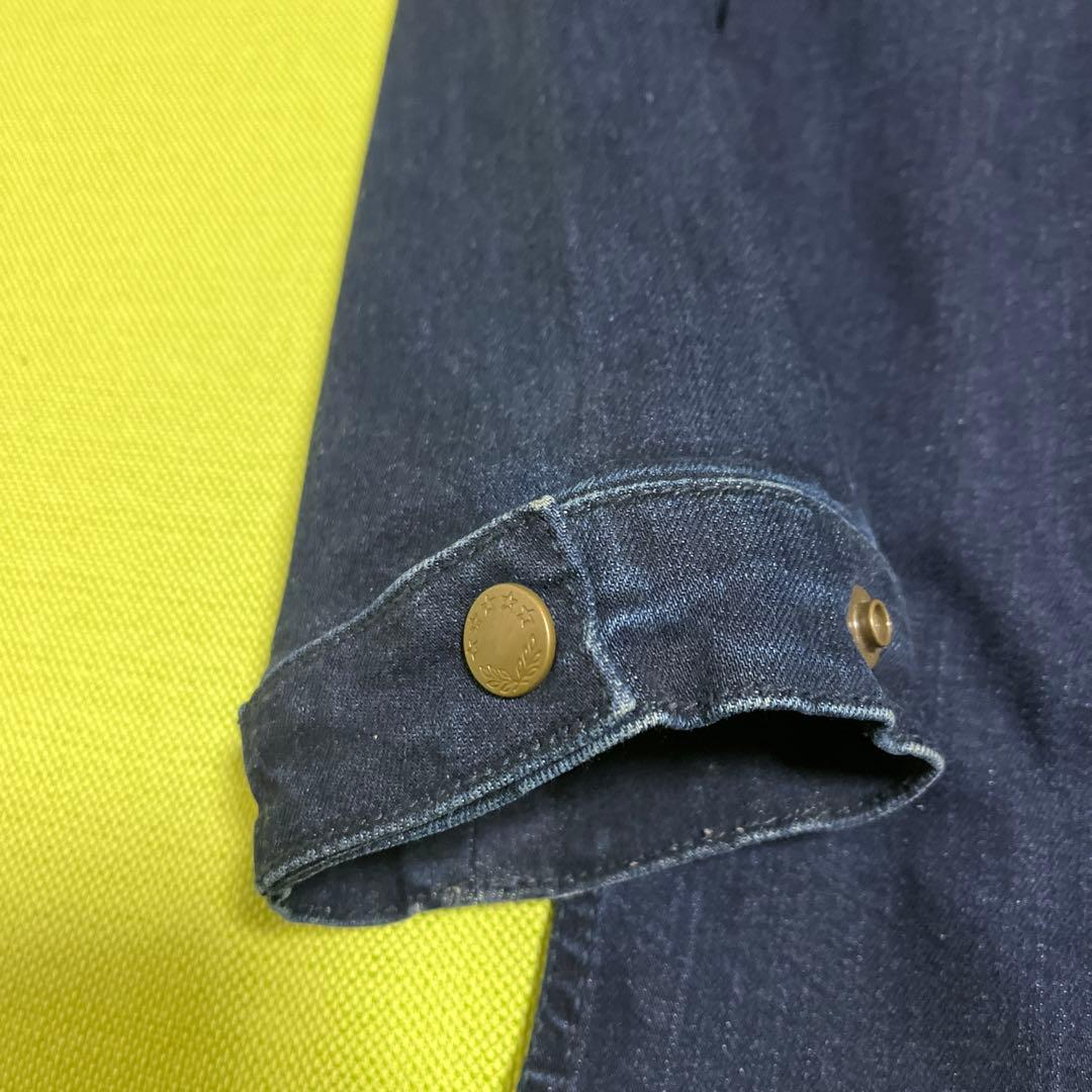 DUFFER INDIGO デニムパーカー Sサイズ　DF-KF-78532