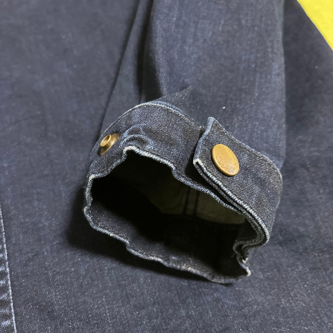DUFFER INDIGO デニムパーカー Sサイズ　DF-KF-78532