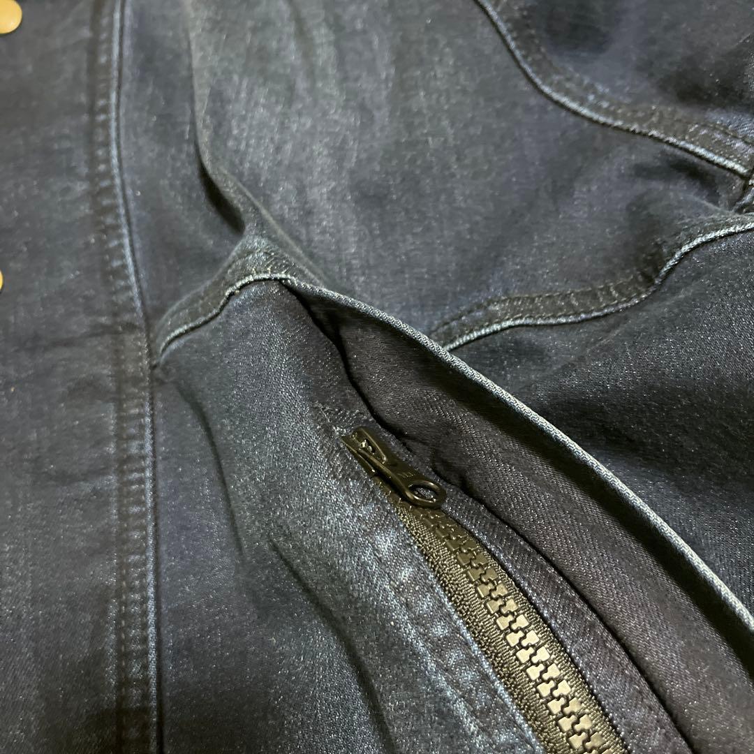DUFFER INDIGO デニムパーカー Sサイズ　DF-KF-78532