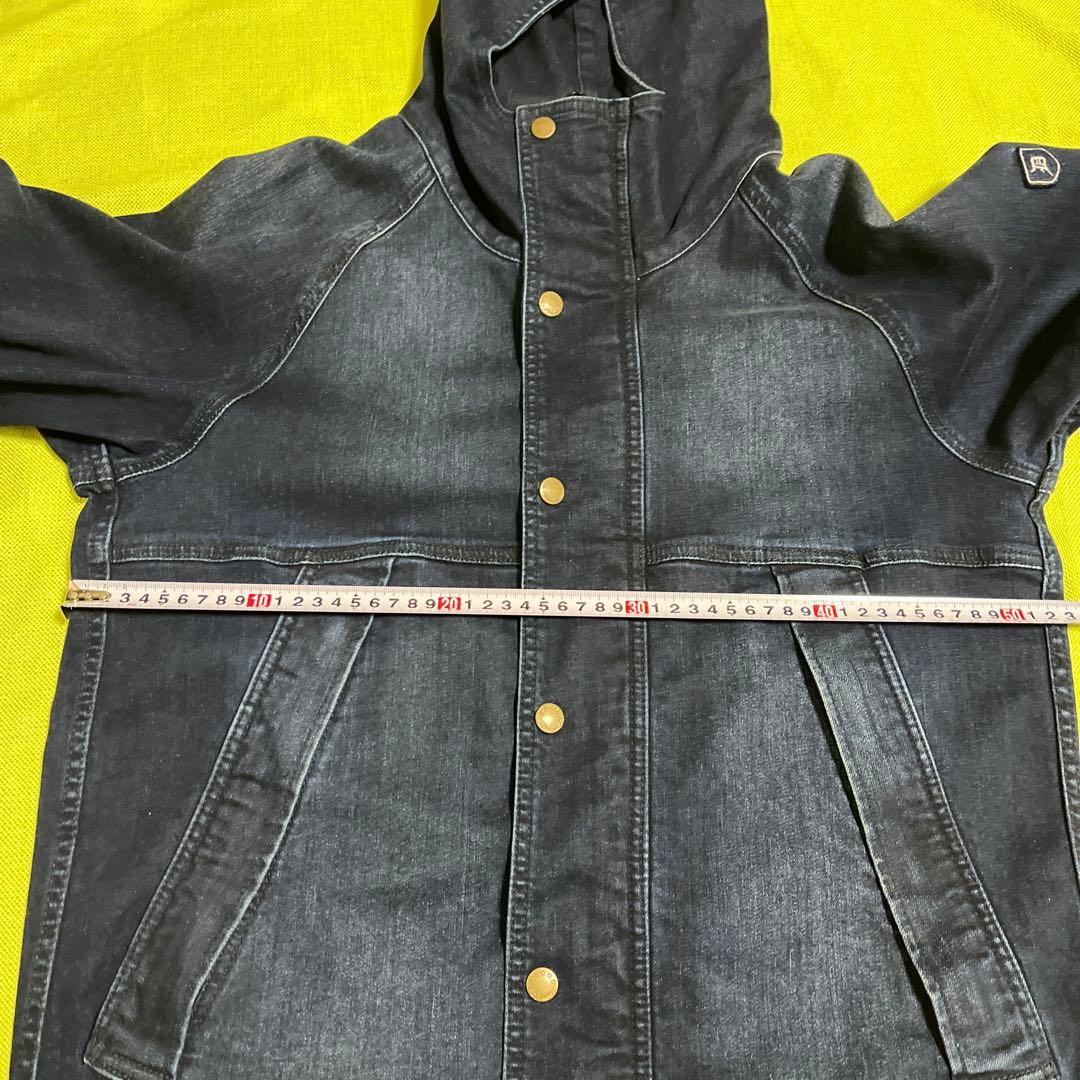 DUFFER INDIGO デニムパーカー Sサイズ　DF-KF-78532
