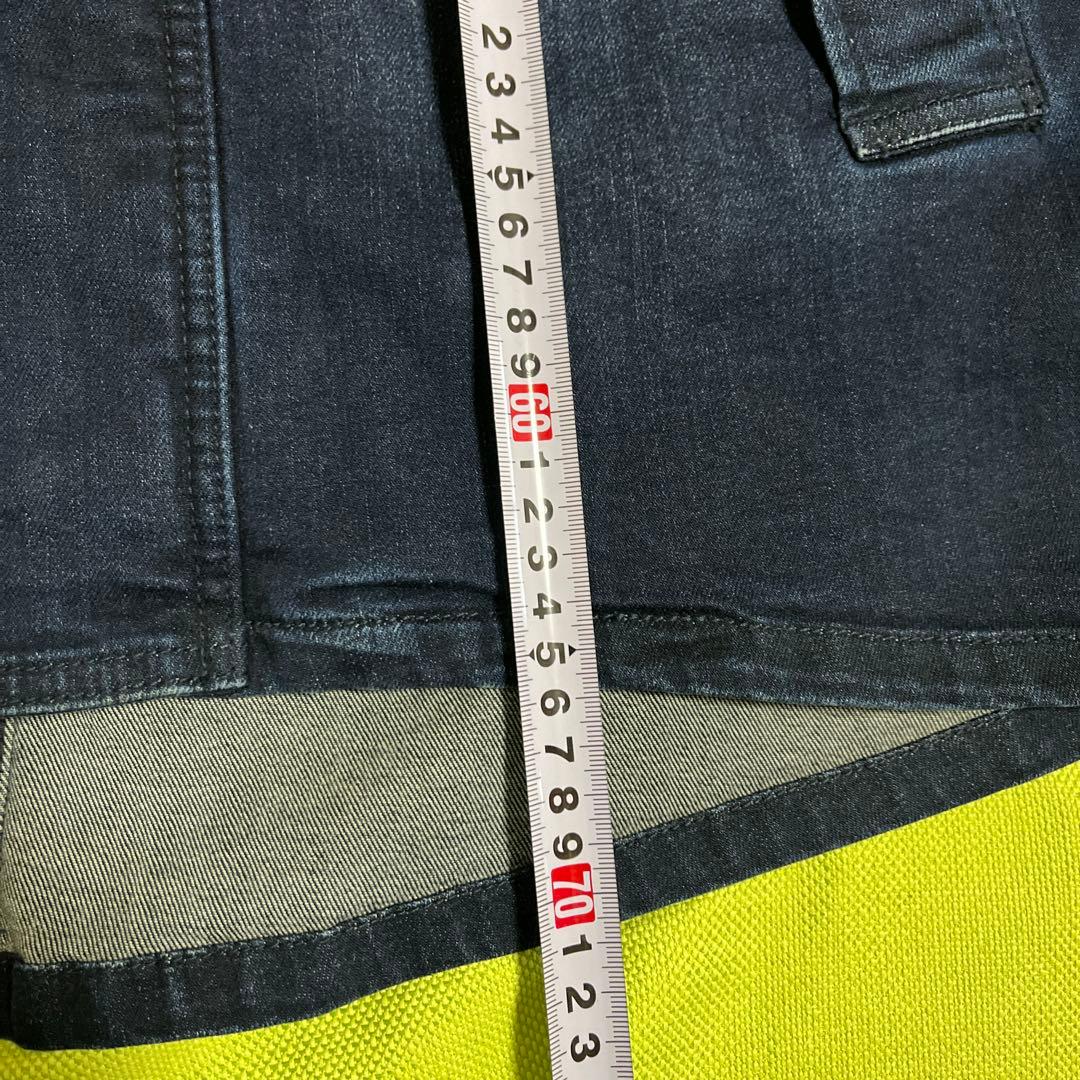 DUFFER INDIGO デニムパーカー Sサイズ　DF-KF-78532