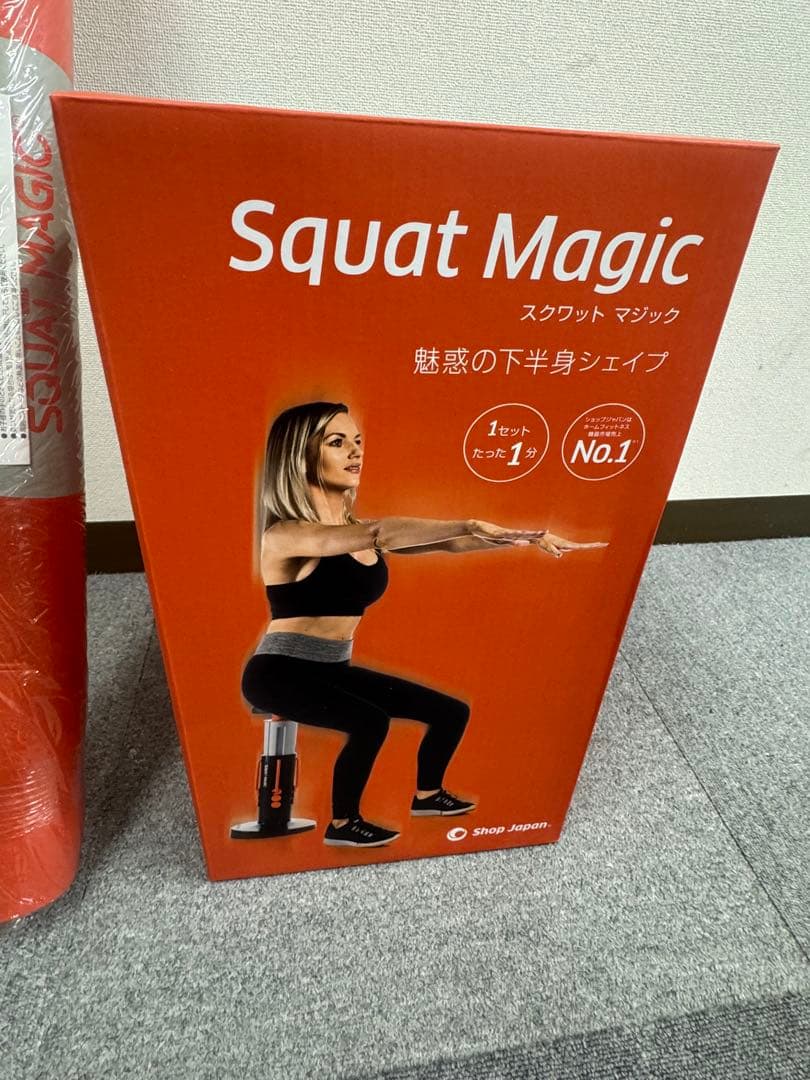 未使用　Squat Magic スクワットマジック　シェイプ　ショップジャパン