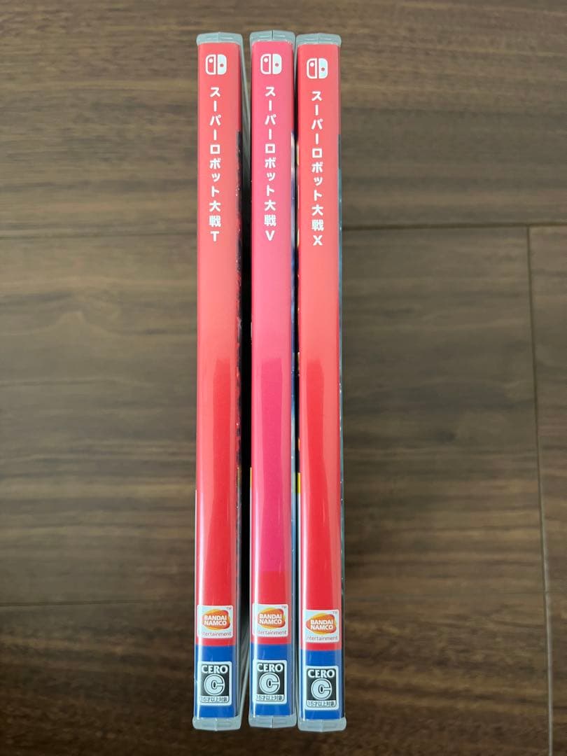 【極美品】スーパーロボット大戦T&V&X 3本セット