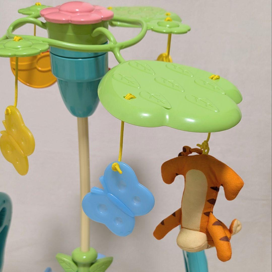 えらべる回転6WAY ジムにへんしんメリー くまのプーさん 美品動作品