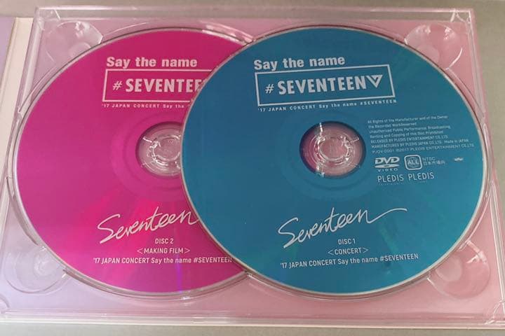 SEVENTEEN say the name DVD セザネ トレカ ウォヌ