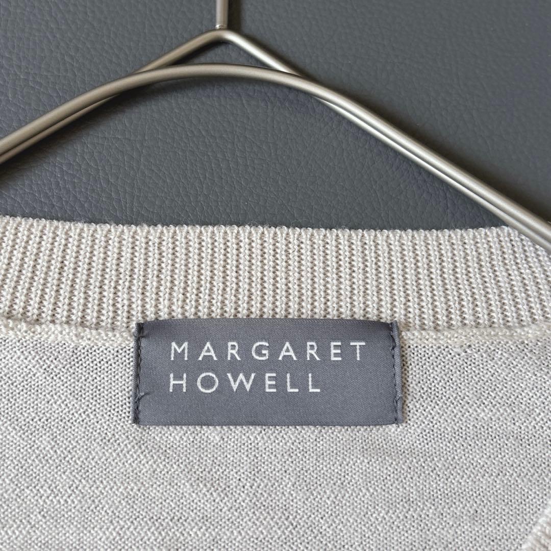 【24AW】未使用級♡マーガレットハウエル FINE WOOL カーディガン M