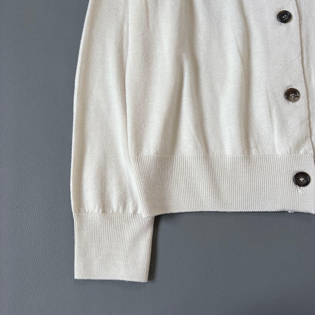 【24AW】未使用級♡マーガレットハウエル FINE WOOL カーディガン M