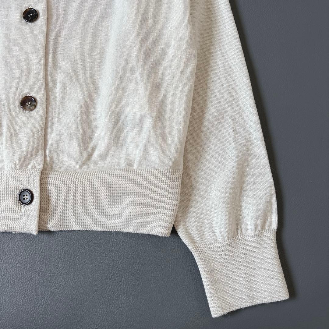 【24AW】未使用級♡マーガレットハウエル FINE WOOL カーディガン M