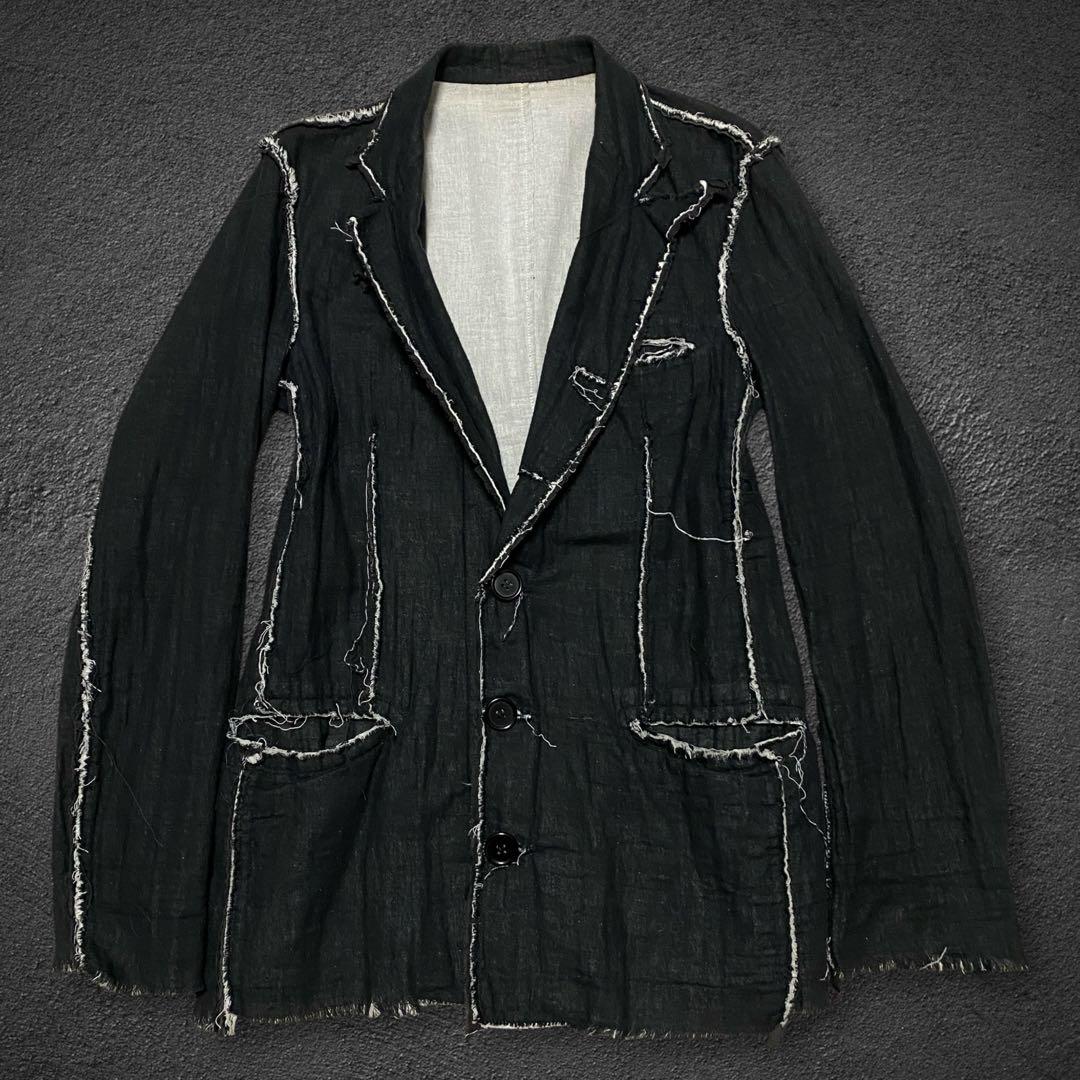 ジャケット・アウター NUMBER (N)INE 01SS gauze tailored jacket