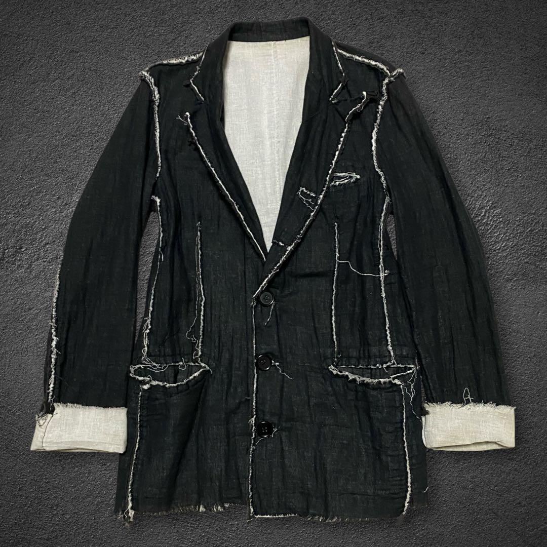 ジャケット・アウター NUMBER (N)INE 01SS gauze tailored jacket