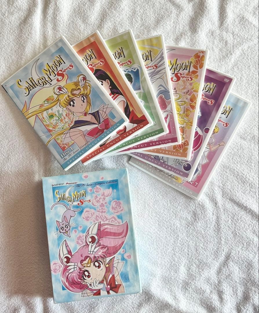 Sailor Moon Super S 7枚セットDVDコレクション