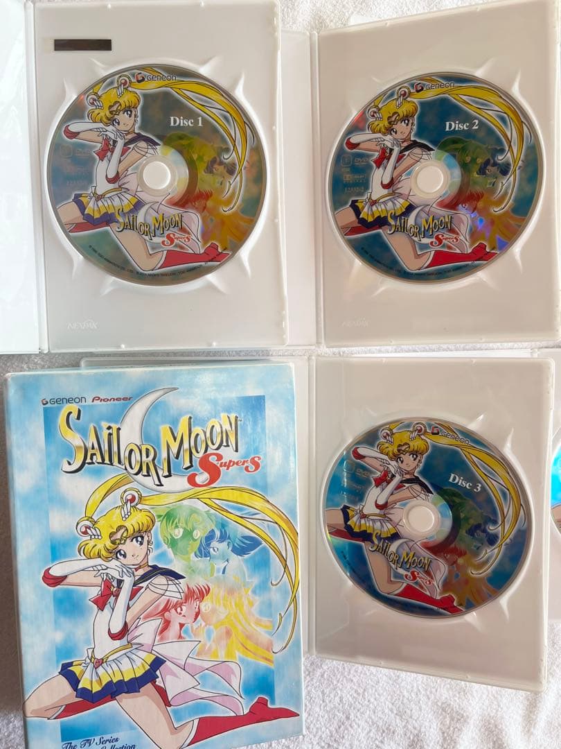 Sailor Moon Super S 7枚セットDVDコレクション