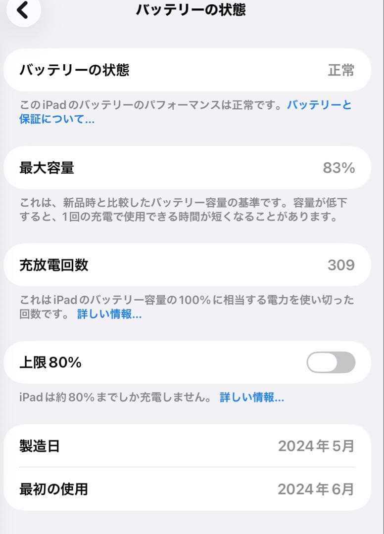 iPad Pro(M4) 11inch 256GB Wi-Fiモデル