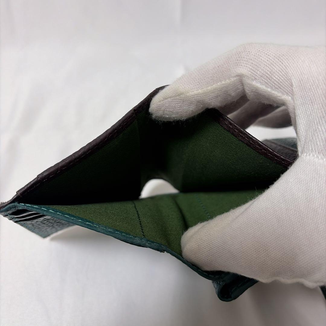 【Vivienne Westwood】希少カラー　ダブルフラップオーブロゴ折財布