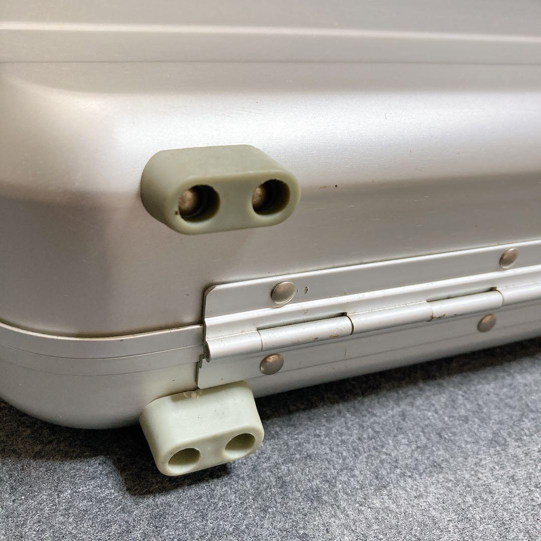 未使用 PATENT アルミ アタッシュケース ノートPC対応 ドイツ製錠前